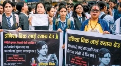 इनिसा मृत्यु प्रकरण : दोषीलाई कारबाहीको माग गर्दै हेटौंडामा प्रदर्शन