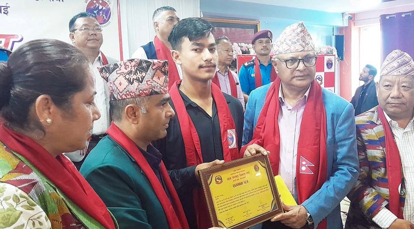 कोशीका २ सय खेलाडी सम्मानित