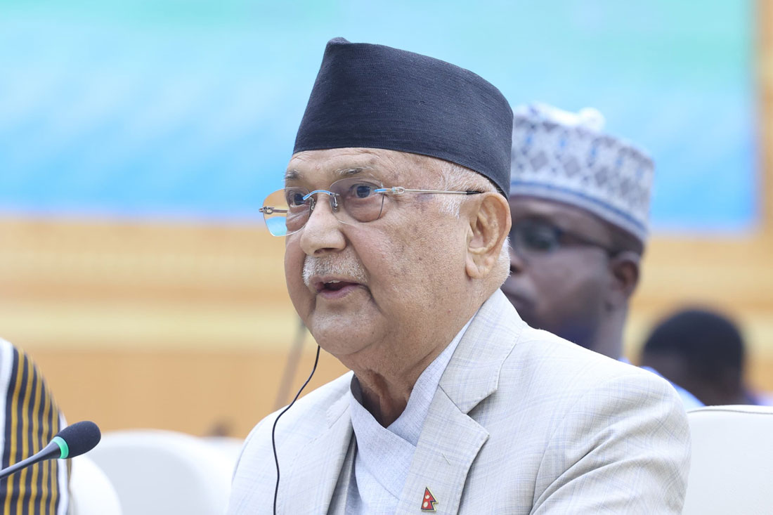 नेपालमा सञ्चालन हुने सामाजिक सञ्जाल कानुनी दायरामा आउनुपर्छ : प्रधानमन्त्री ओली