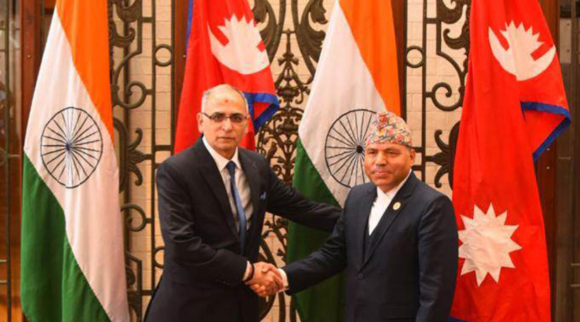 नेपाल-भारत परराष्ट्र सचिवस्तरीय बैठक सुरु