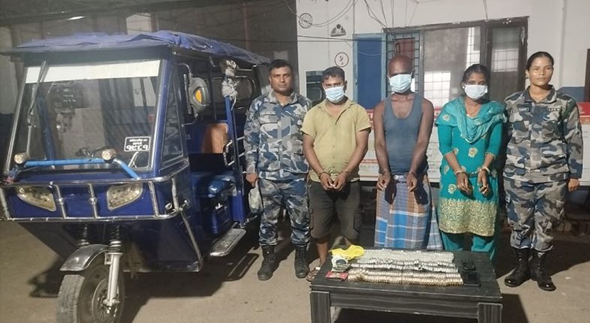 ठूलो परिमाणमा प्रतिबन्धित लागूऔषधसहित तीनजना पक्राउ