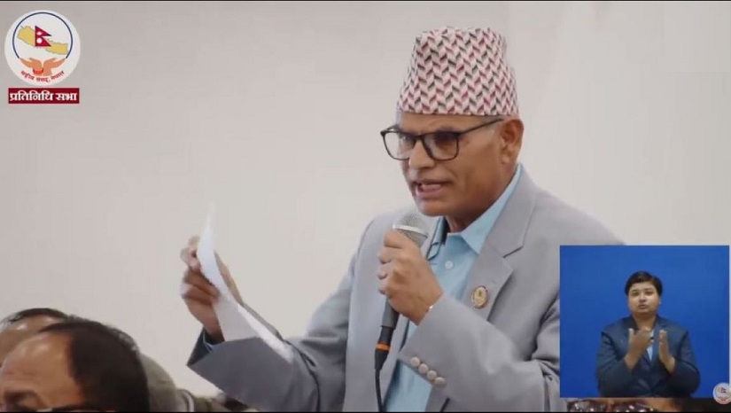 प्रधानमन्त्रीले तीन करोड नेपालीलाई हेपेको सांसद पोखरेलको आरोप