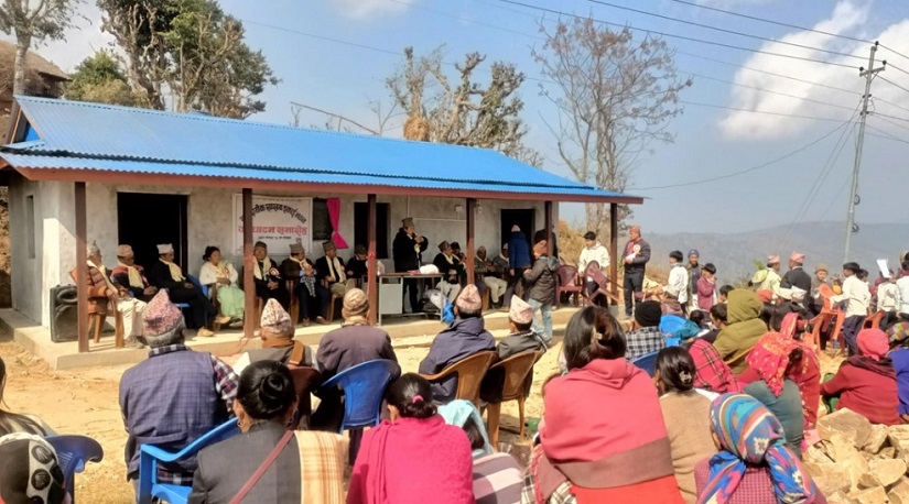भोजपुरको लुङ्थुङमा स्वास्थ्य इकाई  स्थापना