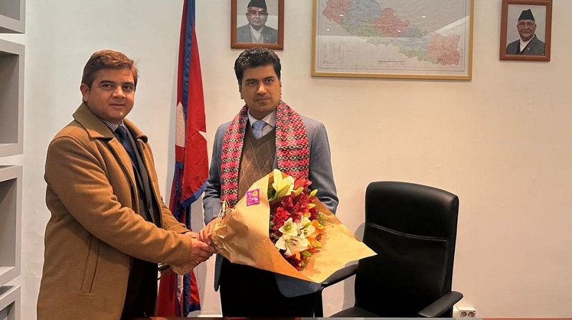 स्पेनका लागि नेपाली राजदूत नेपालद्वारा म्याड्रिडमा पदभार ग्रहण