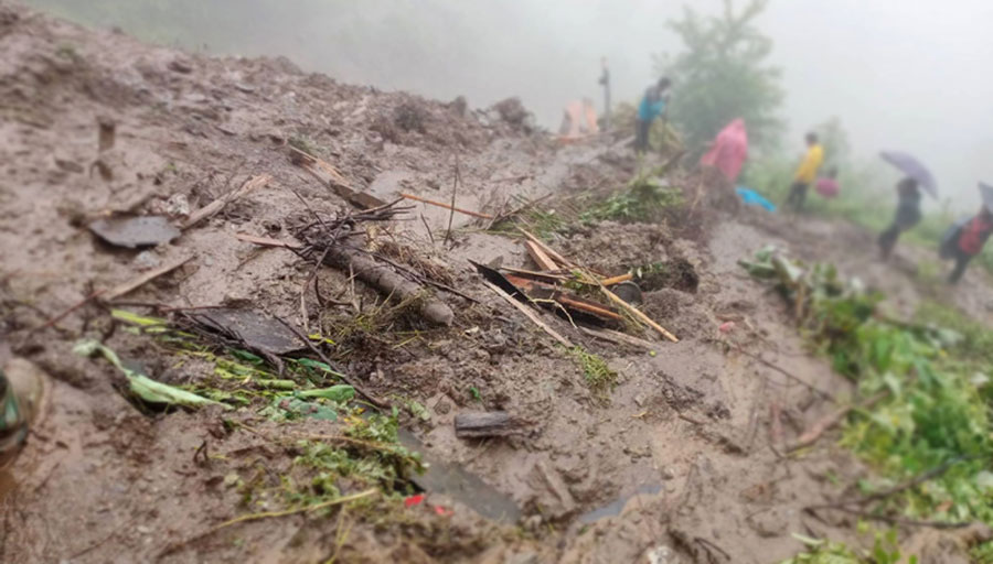 म्याग्दी पहिरो : ६ जनाको मृत्यु, तीन बेपत्ता