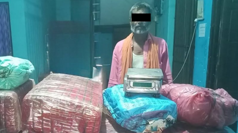 १०५ किलो गाँजासहित भारतीय नागरिक पक्राउ