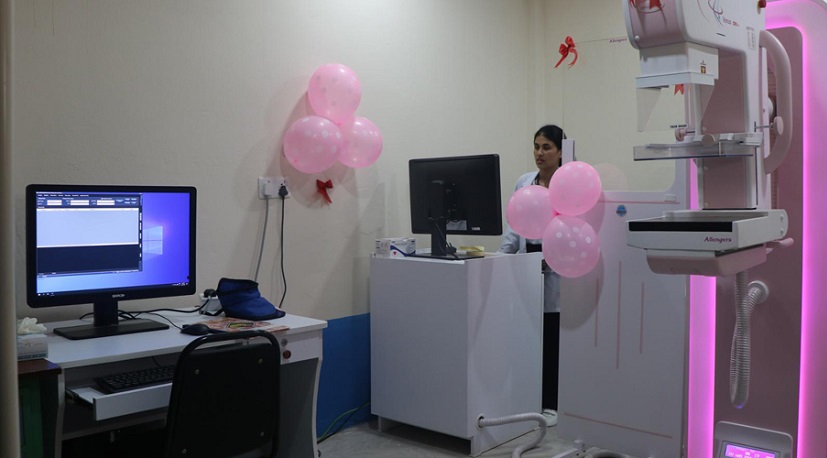 धादिङ अस्पतालमा क्यान्सर पहिचान गर्ने  ‘मेमोग्राम सेवा’ सुरु