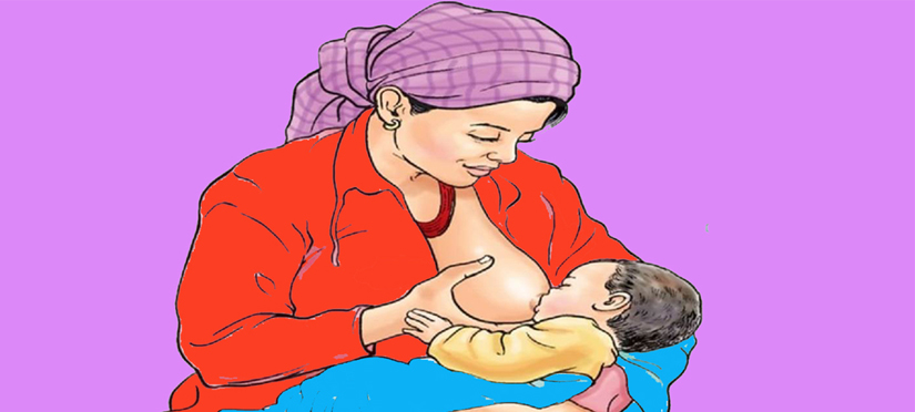 नेपालमा पूर्ण स्तनपान गराउने आमाको सङ्ख्या घट्दो अवस्थामा