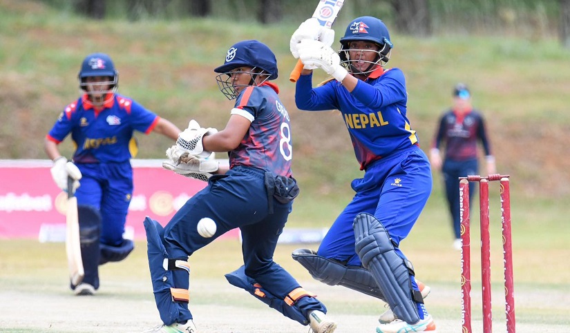 महिला ट्वान्टी-२० क्रिकेट : नेपाल नामिबियासँग २३ रनले पराजित