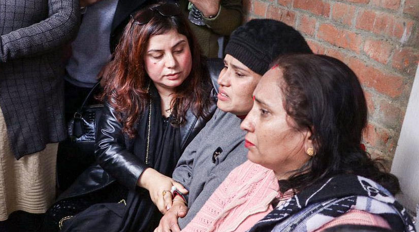 मृतक प्रेमप्रसादकी पत्नीले प्रहरीमा दिइन १२ कसुरदारविरुद्ध उजुरी