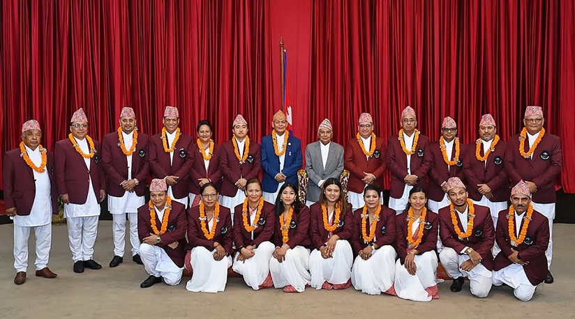 पेरिस ओलम्पिकमा सहभागी हुने खेलाडीको बिदाइ