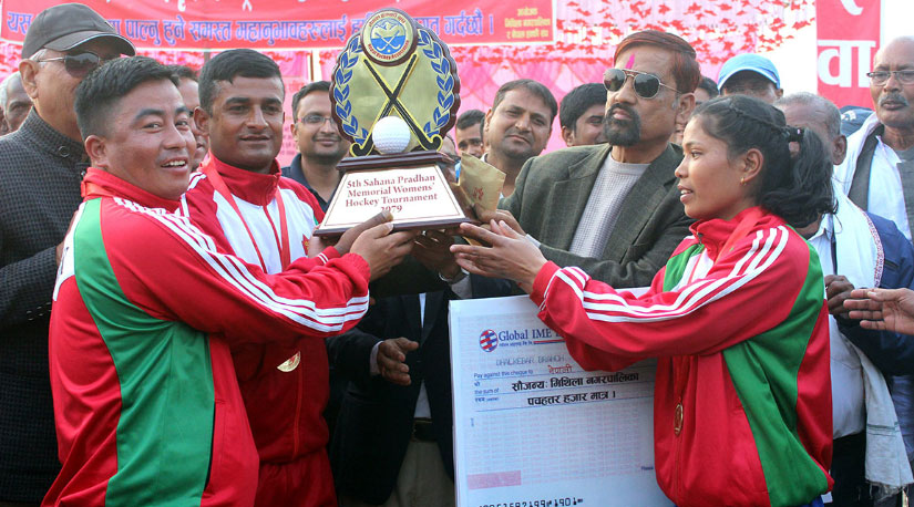महिला राष्ट्रिय हक्कीमा आर्मीलाई चौथो उपाधि