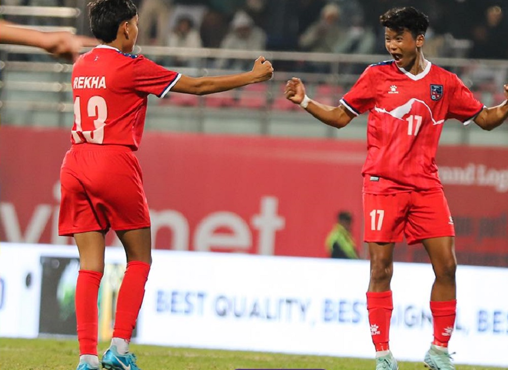 अन्तर्राष्ट्रिय महिला फुटबल : नेपालको विजयी सुरुआत