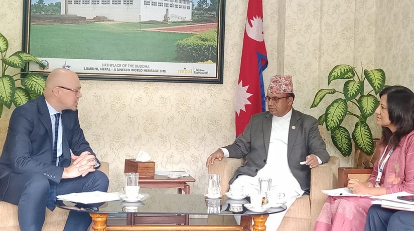 युनेस्कोका मापदण्डअनुसार लुम्बिनीमा सुधारात्मक काम भइरहेका छन् : पर्यटनमन्त्री