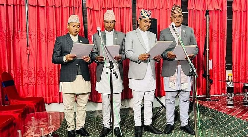 कर्णालीका चार नवनियुक्त मन्त्रीले लिए शपथ