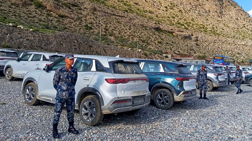 कोरला नाकाबाट भित्रिएका ७७४ वटा सवारी साधन नियन्त्रणमा