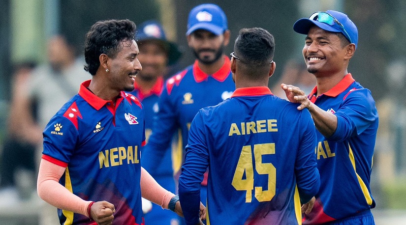 टी- २० श्रृङ्खला : नेपालले कुवेतलाई ६ विकेटले हरायो