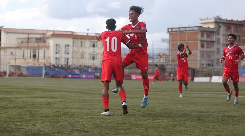 साफ यू-२० च्याम्पियनसिप : नेपालको विजयी सुरुवात