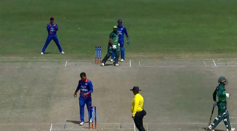 एसीसी इमर्जिङ कप : नेपाल पाकिस्तान'सँग चार विकेटले पराजित