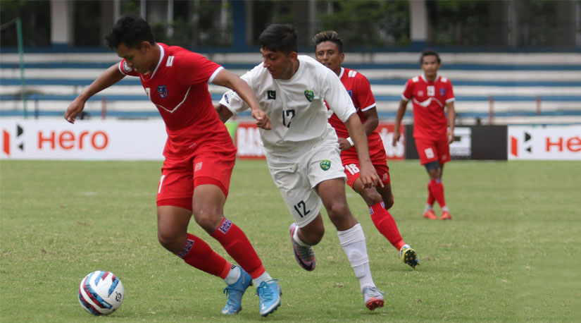 साफ च्याम्पियनसिप २०२३ मा नेपालको सान्तवना जित