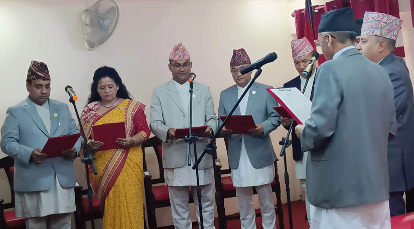 मुख्यमन्त्री जम्कट्टेलले गरे तेस्रो पटक मन्त्रिपरिषद विस्तार