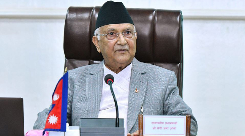 सरकार ढल्ने दिवासपना कसैले नदेखे हुन्छ : प्रधानमन्त्री