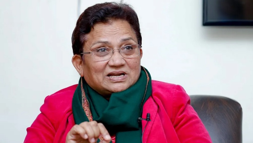 चुनावमा नलड्ने पम्फा भुसालको घोषणा