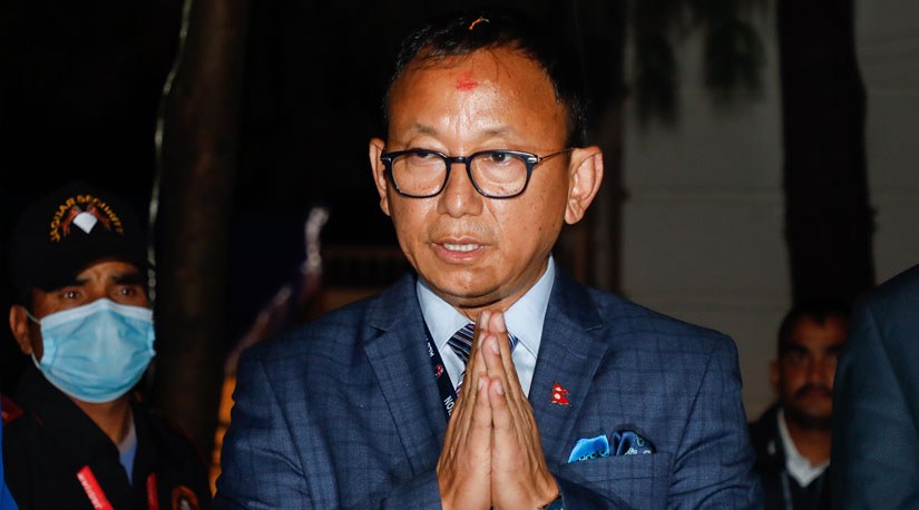 एन्फा अध्यक्ष नेम्वाङविरुद्धको अविश्वास प्रस्ताव अस्वीकृत