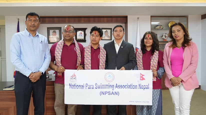 पारा विश्व पौडी सिरिजमा २ खेलाडी