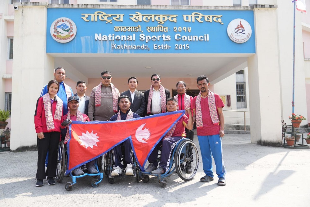 विश्व पाराएथलेटिक्समा ६ नेपाली खेलाडीले प्रतिस्पर्धा गर्ने