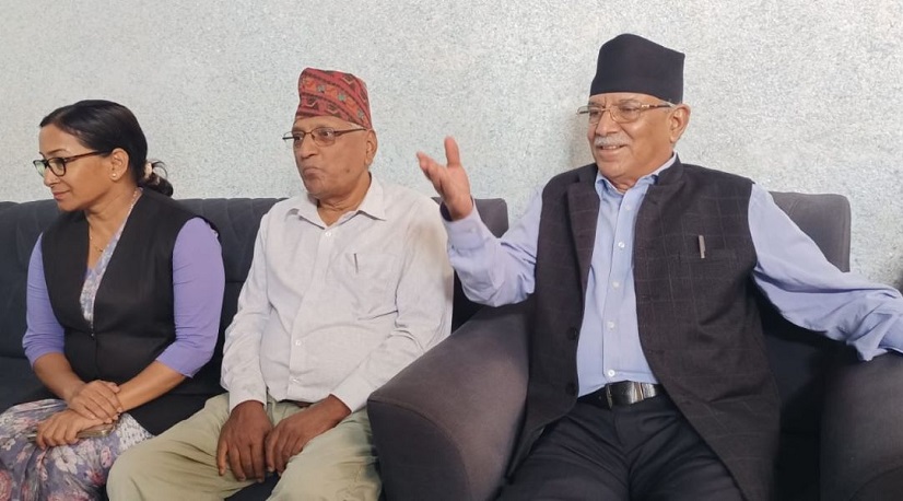 सरकारमा जाने विषय प्राथमिकतामा छैन : प्रचण्ड