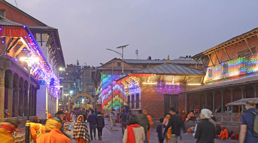 पशुपतिमा महाशिवरात्रिको चहलपहल