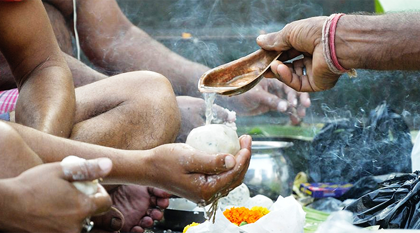 पितृजनहरुको आत्मा शान्तिका लागि “सोह्रश्राद्ध”