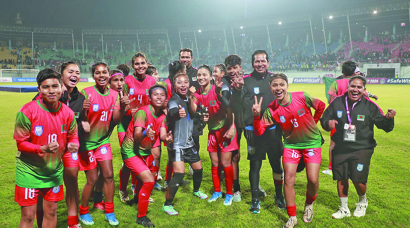 साफ वुमन्स च्याम्पियनसिपको उपाधी बंगलादेशको पोल्टामा