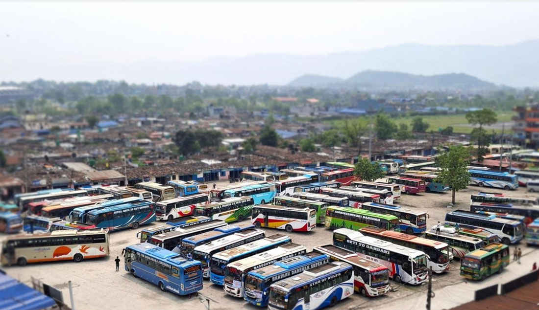 पोखरा बसपार्कको अतिक्रमित संरचना हटाउन सूचना जारी