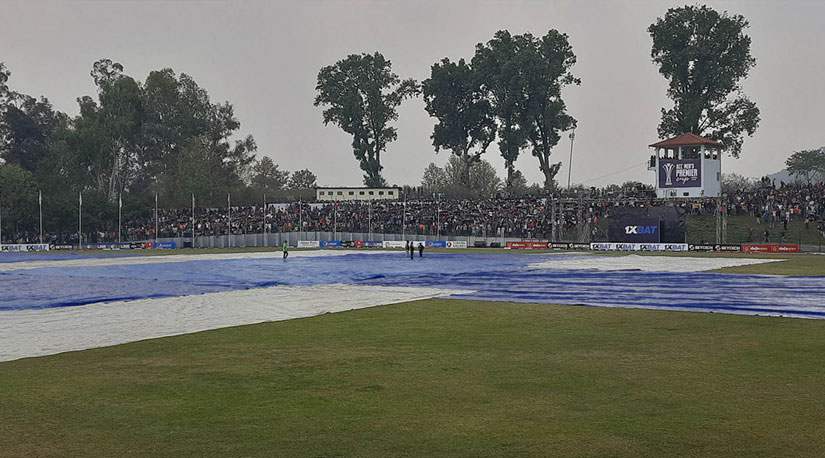 एसिसी मेन्स प्रिमियर कप फाइनल वर्षाका कारण प्रभावित