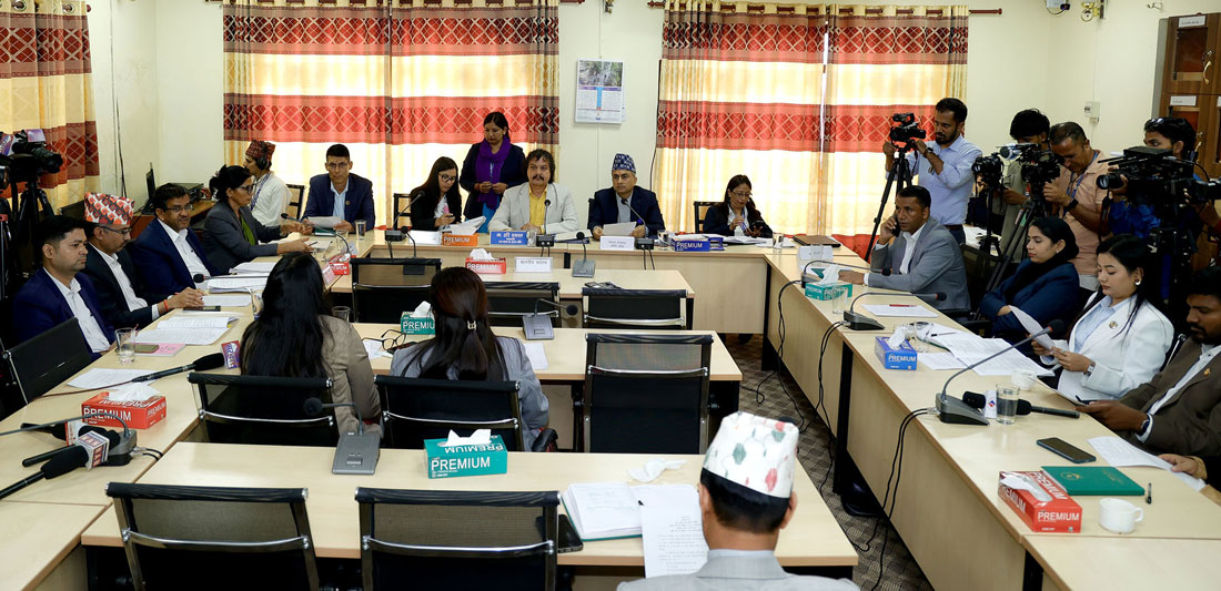 राष्ट्रिय सेवा दल विधेयक राज्य व्यवस्था समितिबाट पारित