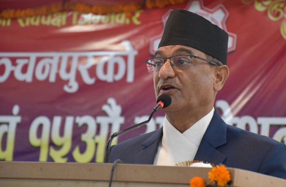समयमै गुणस्तरीय काम गर्नुस्, शान्तिसुरक्षाको व्यवस्था सरकारले गर्छ : गृहमन्त्री