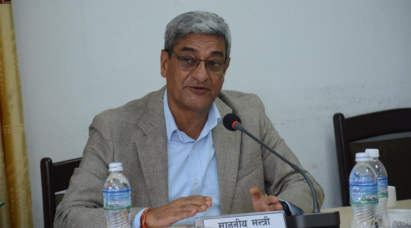 भ्रष्टाचार निवारण संशोधन विधेयक छिटो टुङ्गोमा पुर्‍याउन गृहमन्त्रीको आग्रह