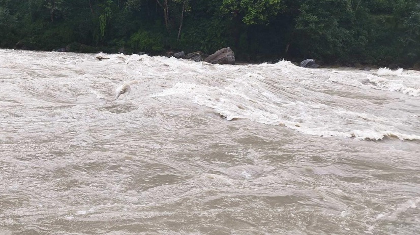 मर्स्याङ्दी नदीमा पानीको सतह बढ्यो, सतर्कता अपनाउन आग्रह