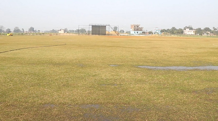 एक्स्ट्राटेक स्टेडियममा फ्लड लाइट जडानको काम सुरु