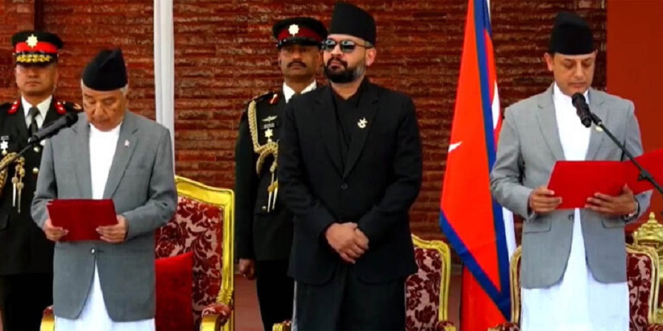 राष्ट्रपतिसमक्ष सभामुख अर्यालको शपथ ग्रहण