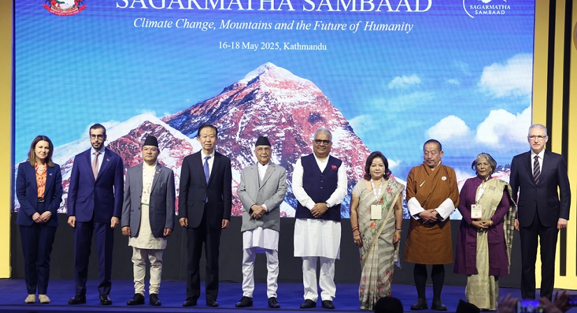 हिमाल जोगाउनु पृथ्वी, महासागर र स्वयं मानवता जोगाउनु हो : प्रधानमन्त्री