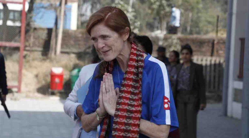 यूएसआईडी प्रमुख पावर काठमाडौंमा