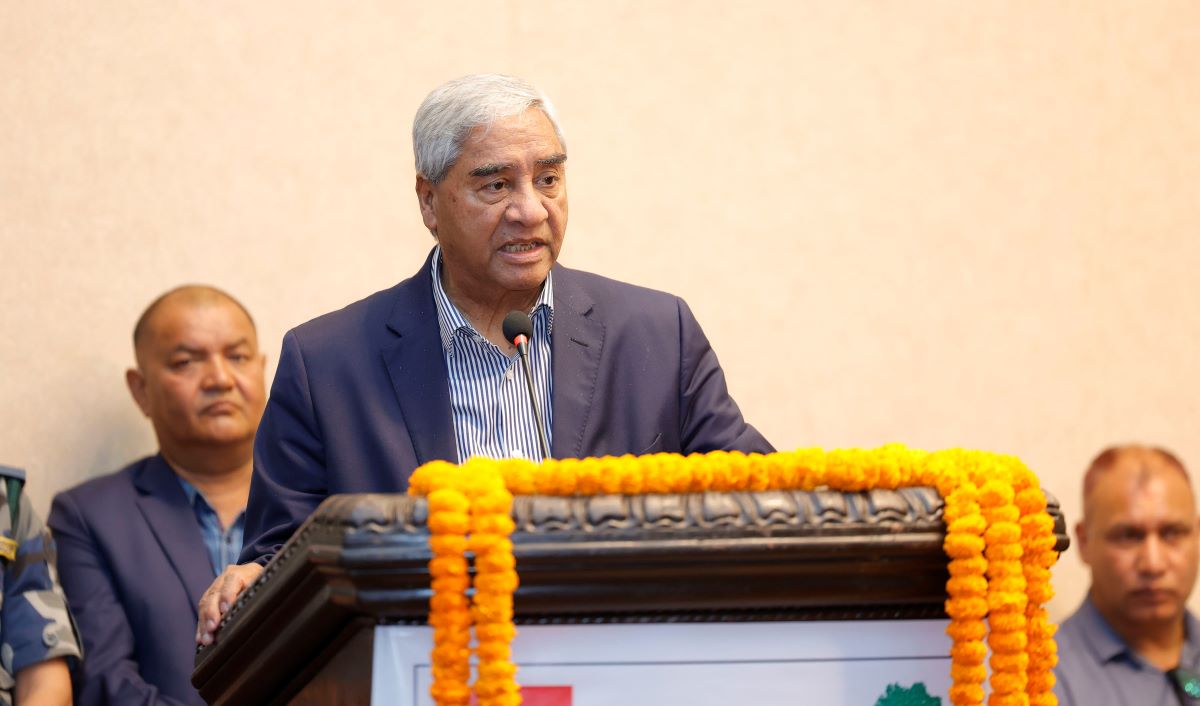 डङ्गोलको निधनले सिङ्गो पार्टीलाई अपूरणीय क्षति : देउवा