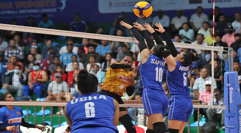 नेपालले श्रीलङ्कालाई सोझो सेटमा हरायो