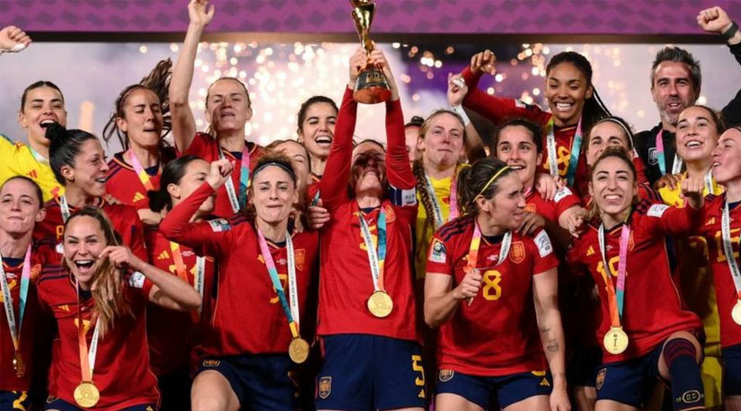 महिला विश्वकपको २०२३ को उपाधी स्पेनलाई