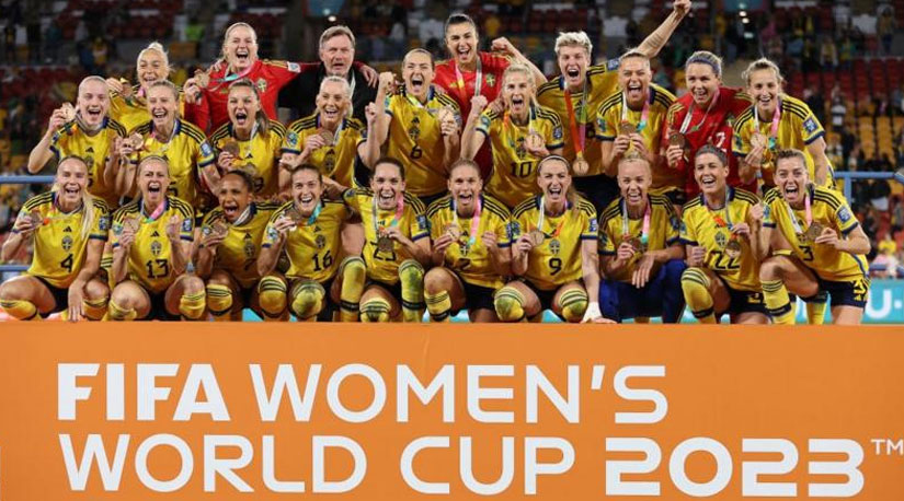 अष्ट्रेलियालाई २-० ले हराउँदै स्वीडेन तेस्रो