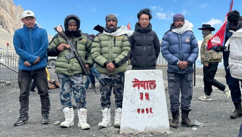 नेपाल–तिव्वत सीमा इलाकामा नेपाल प्रहरी र सशस्त्र प्रहरीको संयुक्त अनुगमन