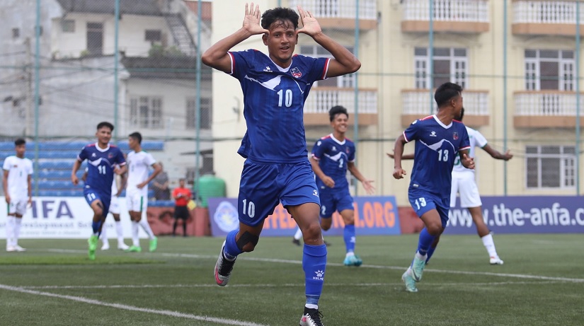 साफ च्याम्पियनसिपः नेपाल समूह विजेता, आज भारत र माल्दिभ्स खेल्दै 